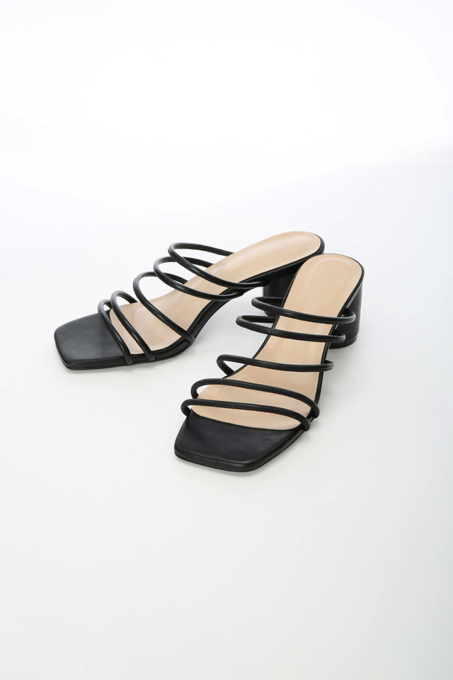 ECO LEATHER STRAP SANDALS