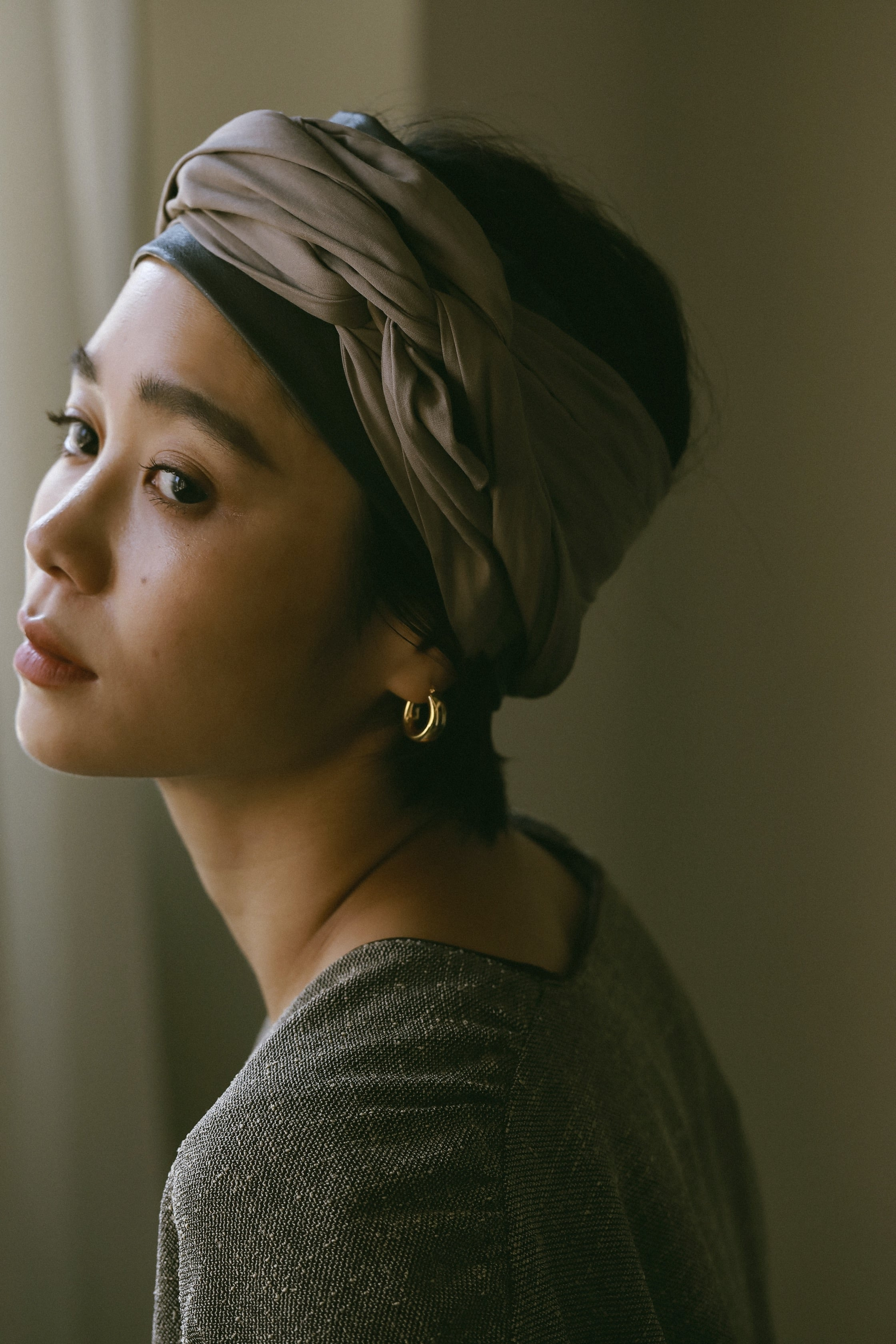 SYNTHETIC LEATHER × BROAD HAIR TURBAN | SEEMY STORE（シーミーストア）